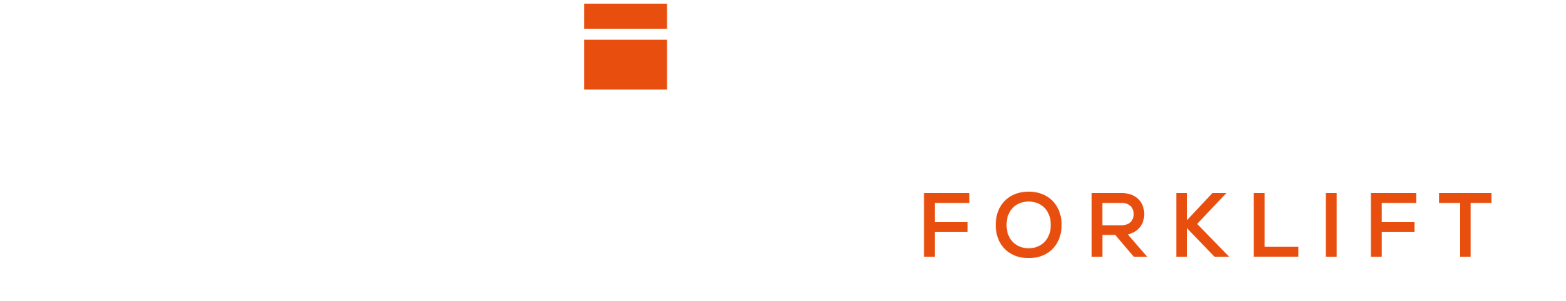 Dolphin Forklift logosu beyaz versiyon PNG
