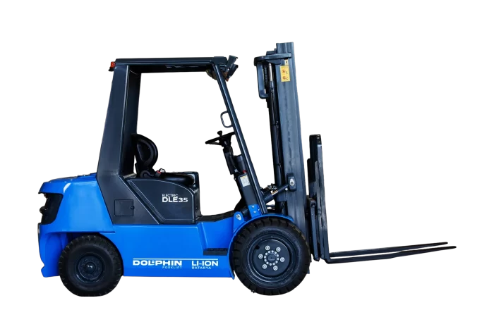Dolphin Forklift LI-ION DLE-35  | 3,5 Tonluk Elektrikli Forklift | 4.7 Metre Yükseklik - Görsel 1