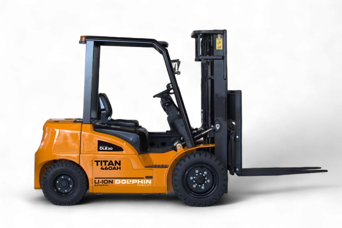 Dolphin Forklift TITAN DLE-30  | 3 Tonluk Elektrikli Forklift |  6 Metre Yükseklik - Görsel 1